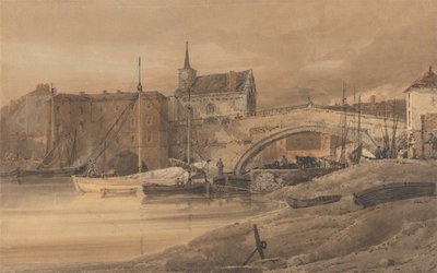 Ouse Bridge, York by Thomas Girtin